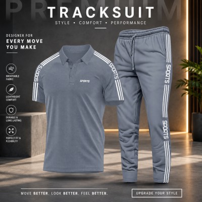 Stylish Sports Track Suit 2 pcs full Set